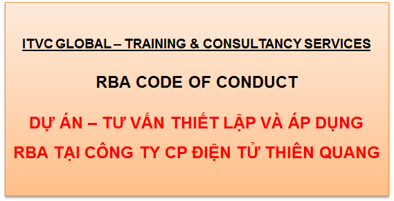 Tư vấn RBA tại Công ty CP Điện tử Thiên Quang