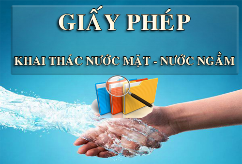 Tư vấn xin cấp giấy phép khai thác nước ngầm